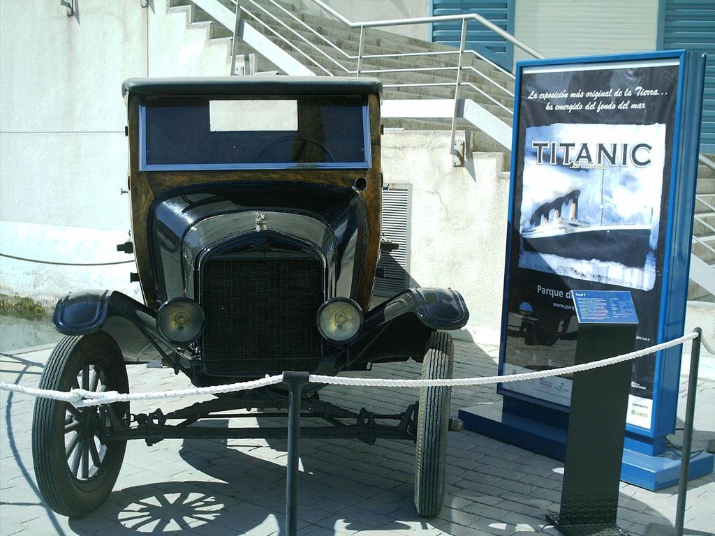 Los autos que el Titanic se llevó.
