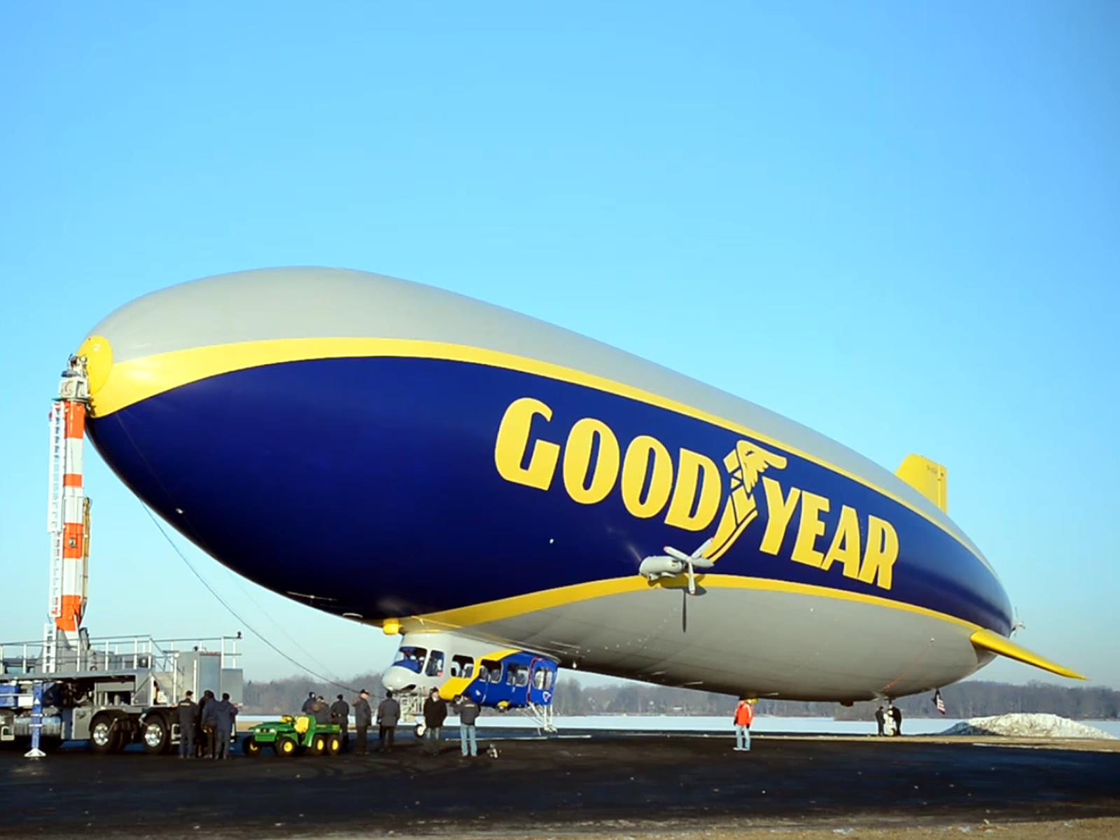 Nuevo dirigible de Goodyear
