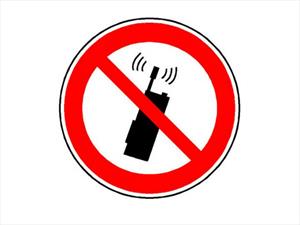 ¡Concentrate en el volante, no en el teléfono celular!