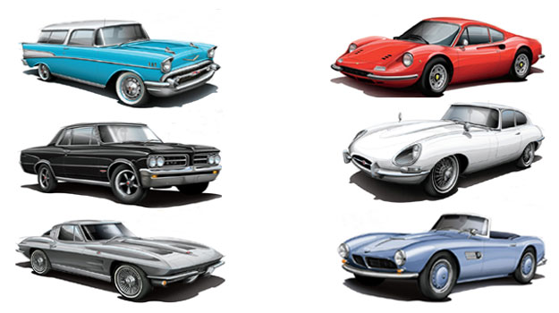 Vintage Thunder los autos cl sicos favoritos de Playboy
