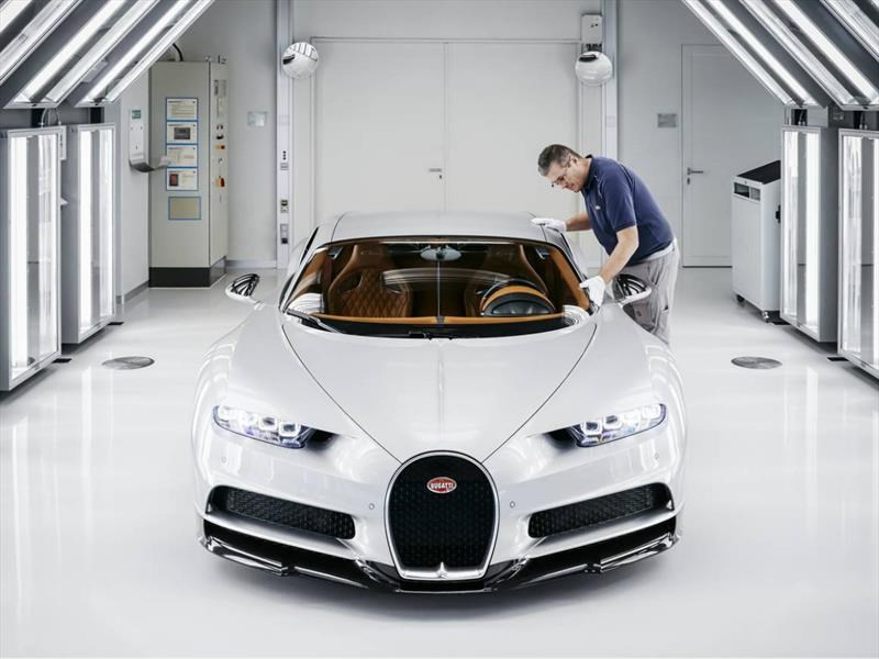 25 curiosidades sobre la producción del Bugatti Chiron