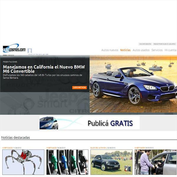 Autocosmos.com cuenta con una versión completamente renovada de su portal