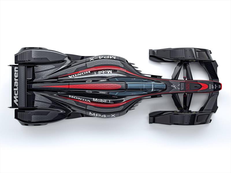 McLaren MP4-X, el siguiente F1