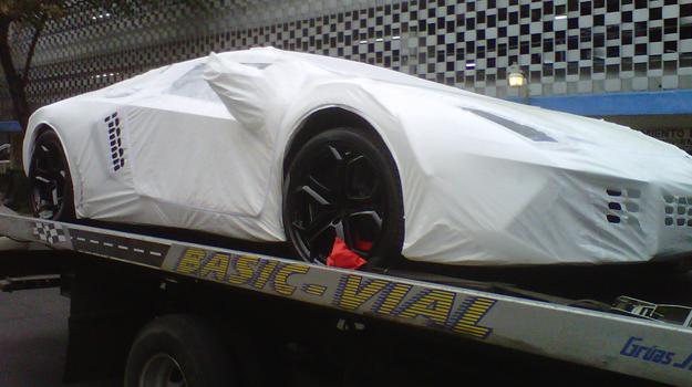 El primer Lamborghini Aventador visto en México