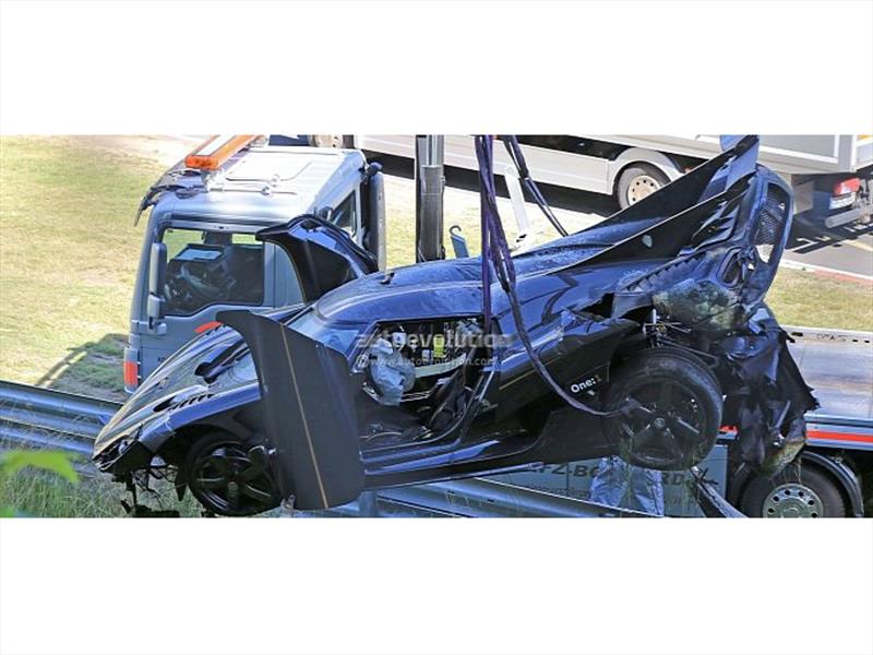 Koenigsegg One:1 destrozado en Nürburgring