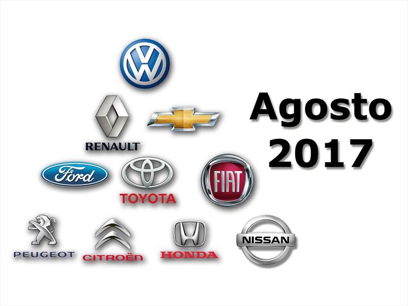 Top 10: Las marcas más vendedoras de Argentina en agosto de 2017