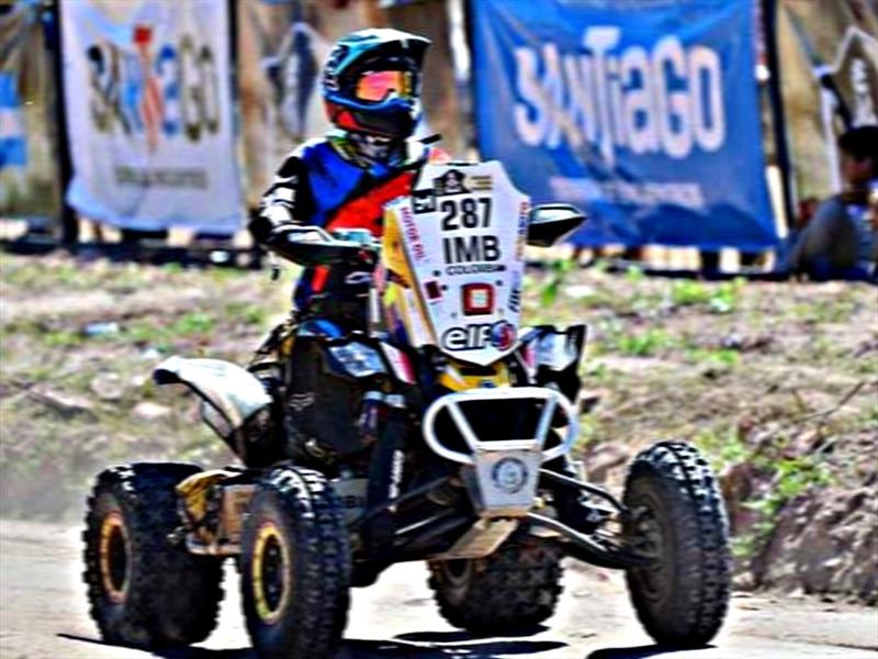 Christian Cajicá sufre accidente que lo saca del Dakar 2017