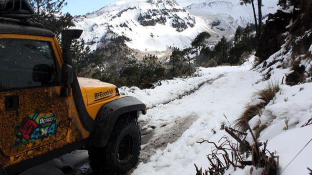 ¿Cómo conducir tu 4x4 sobre nieve?