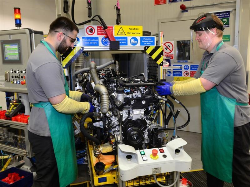 Sobresaliente planta de Jaguar Land Rover