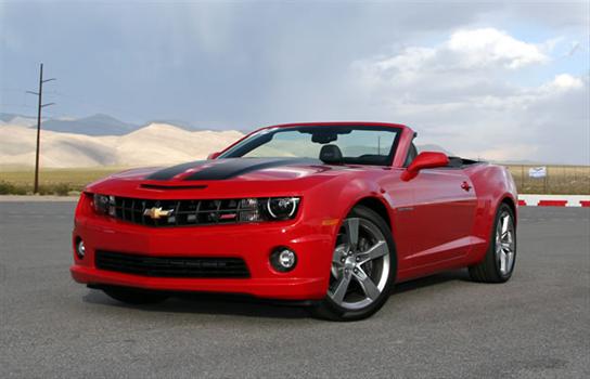 El Chevrolet Camaro Convertible 2012 ofrecer un V8 de 62 