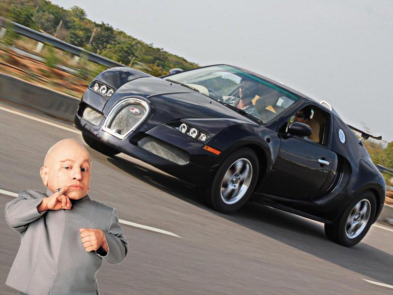 Una mini réplica de Bugatti Veyron