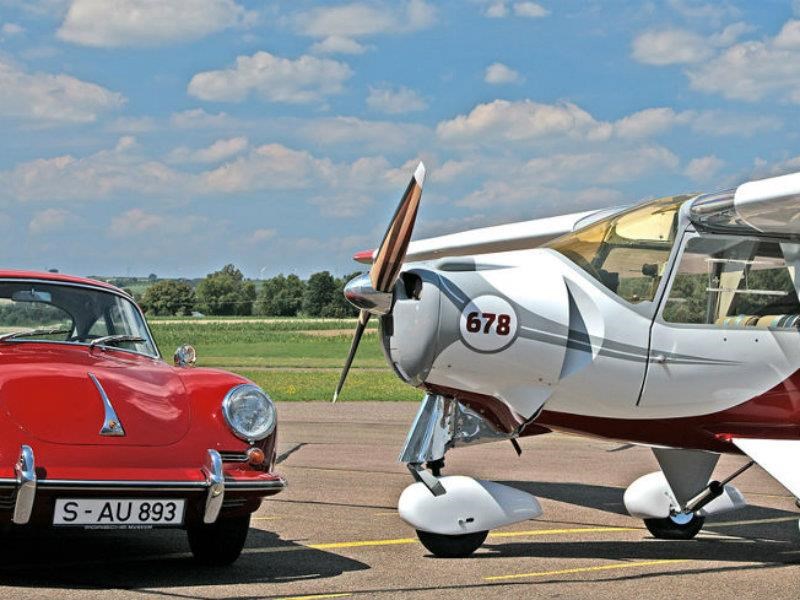 Porsche y los aviones, una historia de amor
