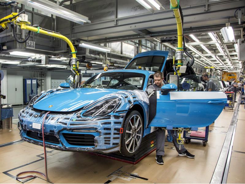 Porsche Cayman 718 2017 inicia producción