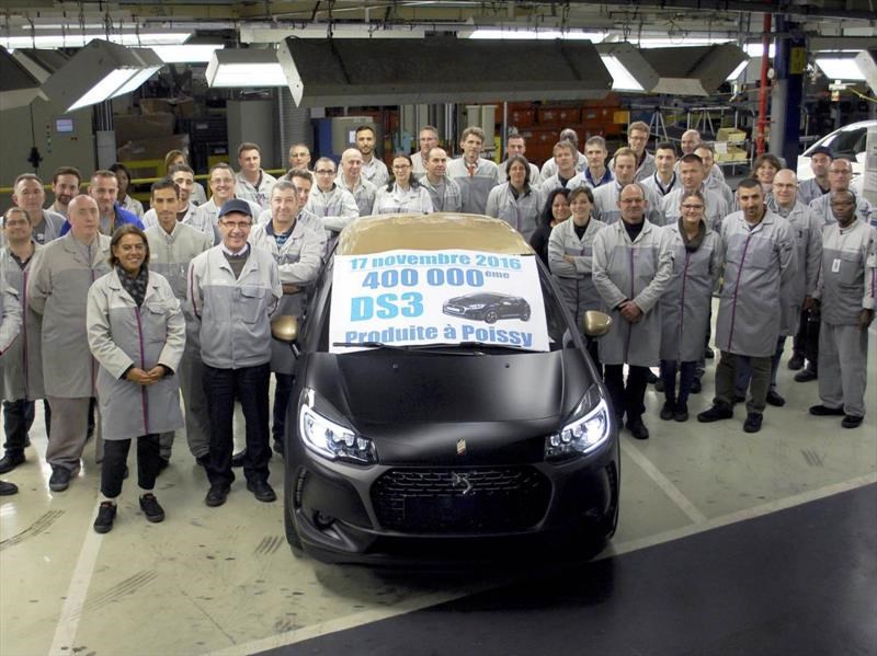 La marca DS celebra el DS3 número 400 mil