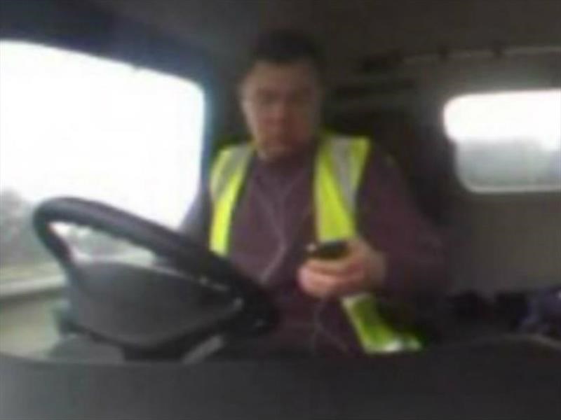 Video: Un accidente causado por distracción