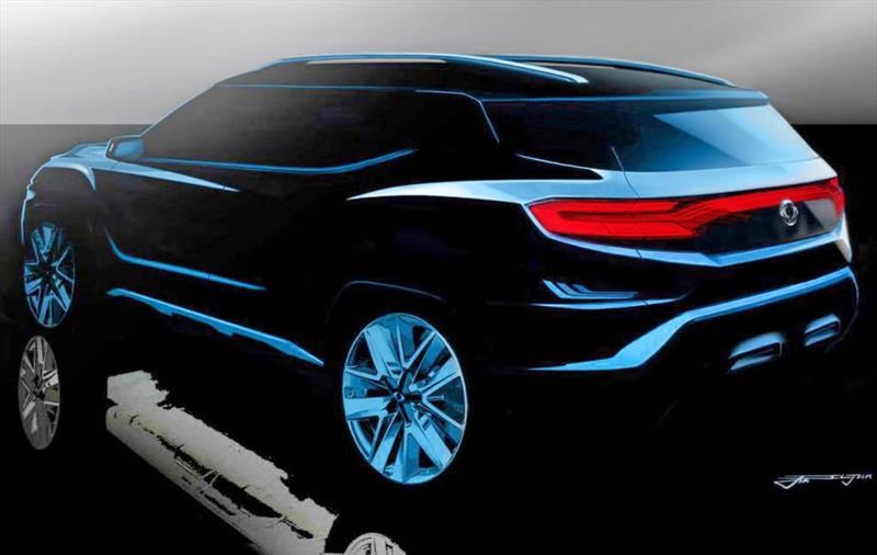SsangYong XAVL para 7 pasajeros se alista para Ginebra 2017