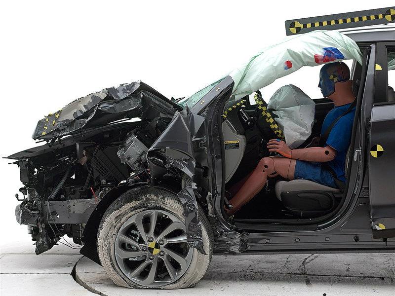 Hyundai sacó la mejor calificación en pruebas de impacto de la IIHS