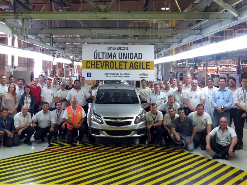 El Chevrolet Agile dice adiós
