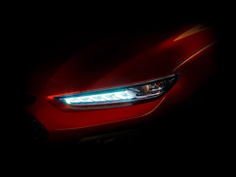 Primer teaser del Hyundai Kona