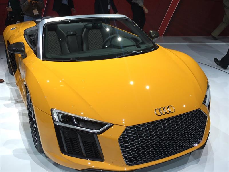 Audi R8 Spyder 2017, velocidad pura en Nueva York