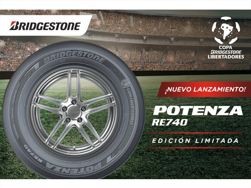 Lanzamiento Potenza RE 740 Copa Bridgestone Libertadores