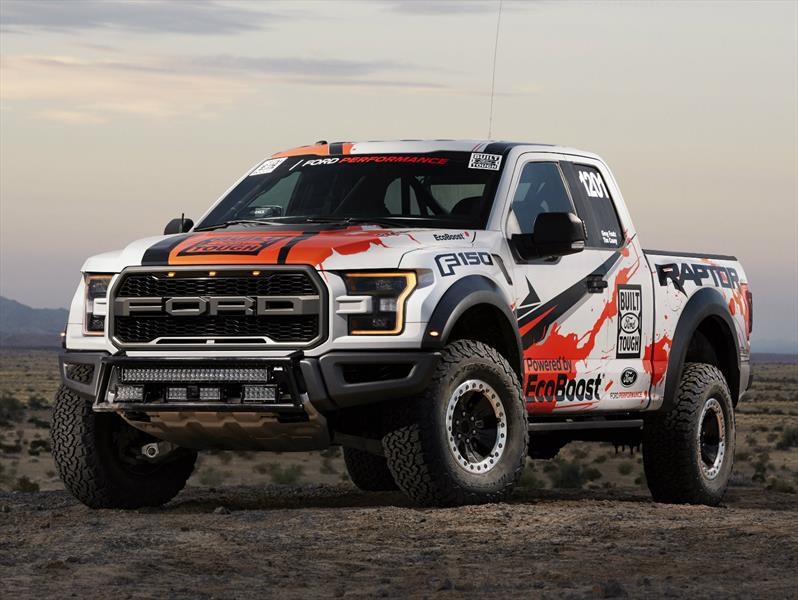Ford F-150 Raptor 2017 lista para la Baja 1000 y sin modificaciones