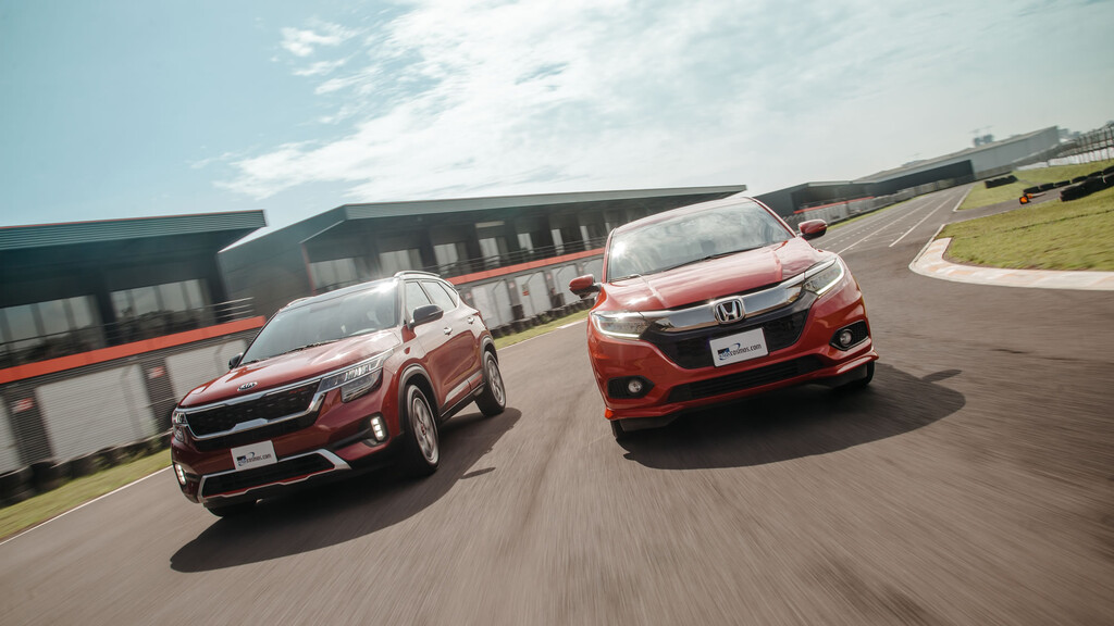 Honda HR-V vs KIA Seltos - Autocosmos.com