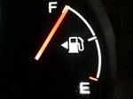 Flecha en el medidor de combustible