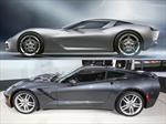 Concept vs. Corvette C7: Lateral