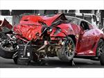 Top 10: Ferrari 599 GTO se impacta con taxi 