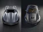 Concept vs. Corvette C7: Superior Delantero
