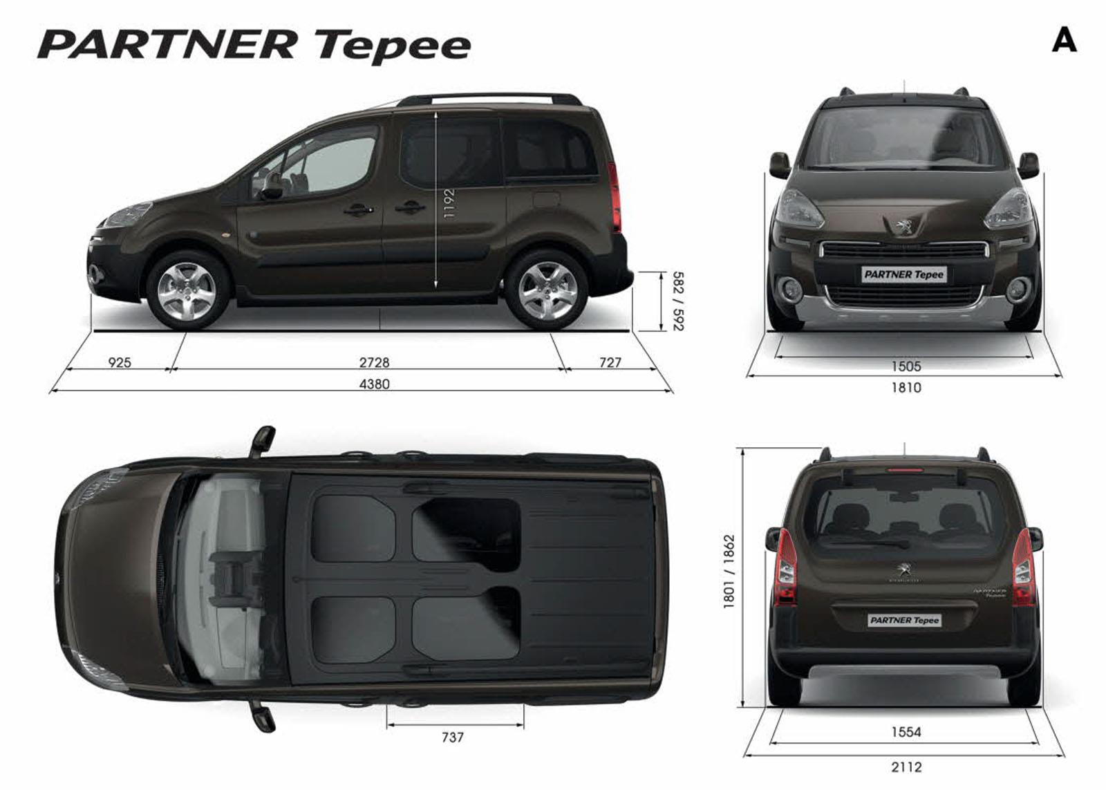 Peugeot Partner Tepee Outdoor 2015 de siete plazas llega a ...