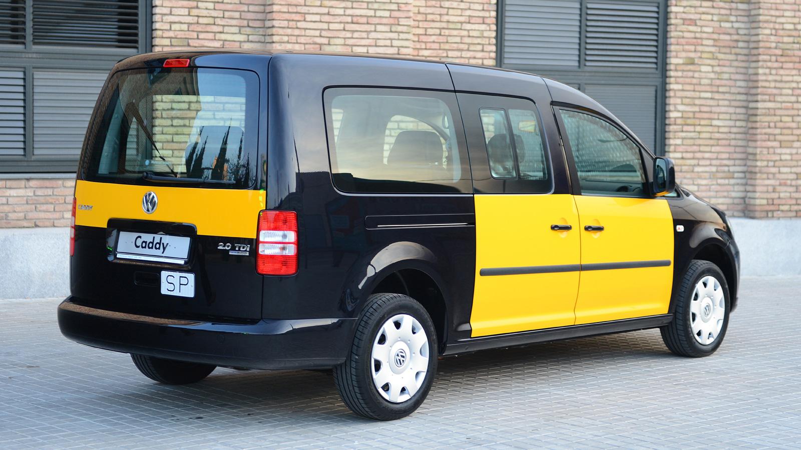 Volkswagen Caddy Maxi 7 plazas, escogido para el servicio de taxi en