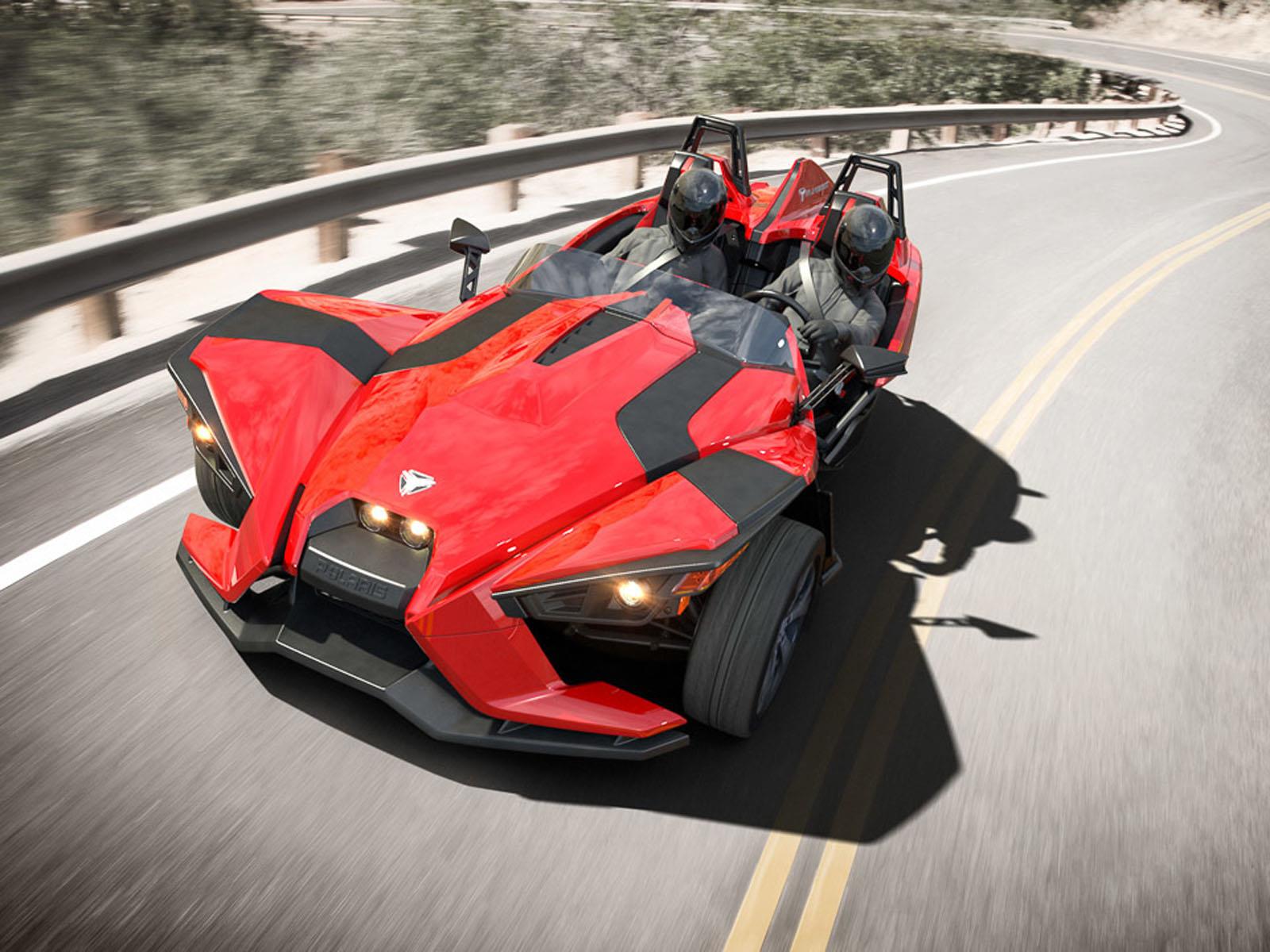 Polaris Slingshot, el nuevo vehículo de tres ruedas - Autocosmos.com