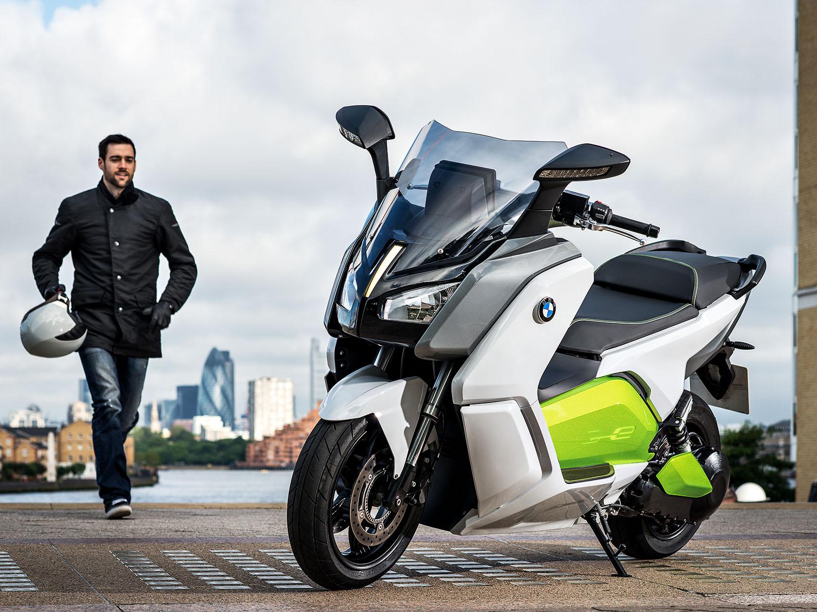 Электроскутер bmw c evolution