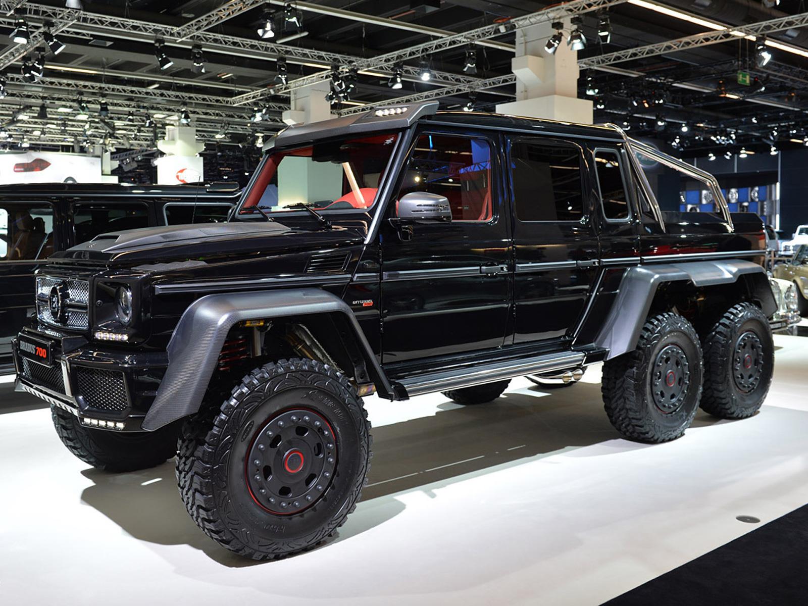 Salón de Frankfurt 2013 - Brabus B63S -700 6x6 debuta - Noticias ...