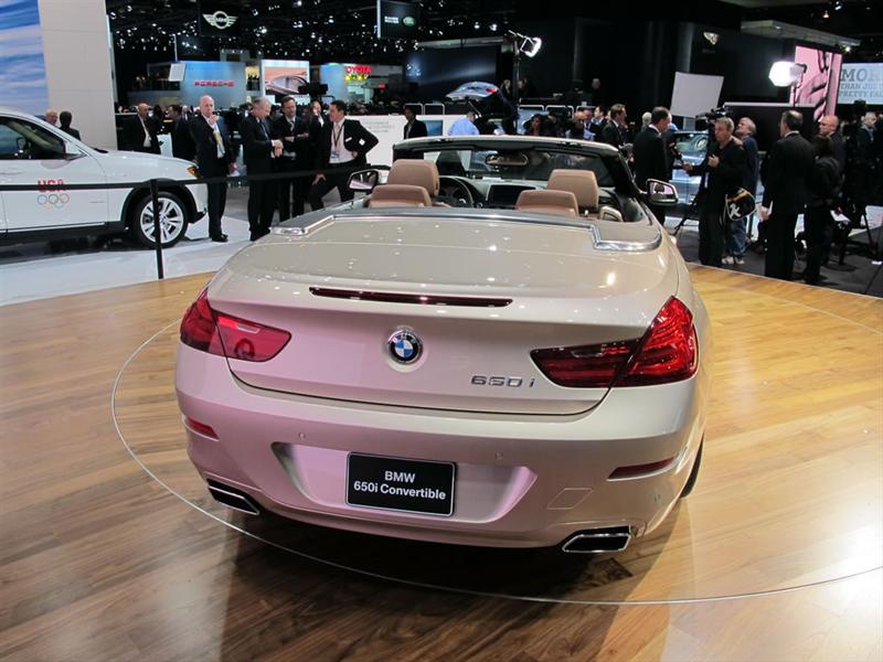 BMW Serie 6 Cabrio en el Salón de Detroit 2011