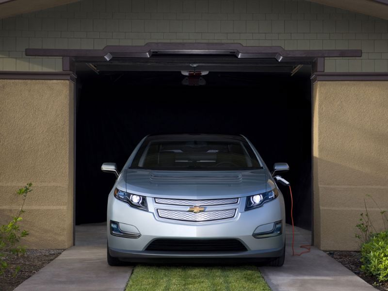 Chevrolet Volt al aire libre