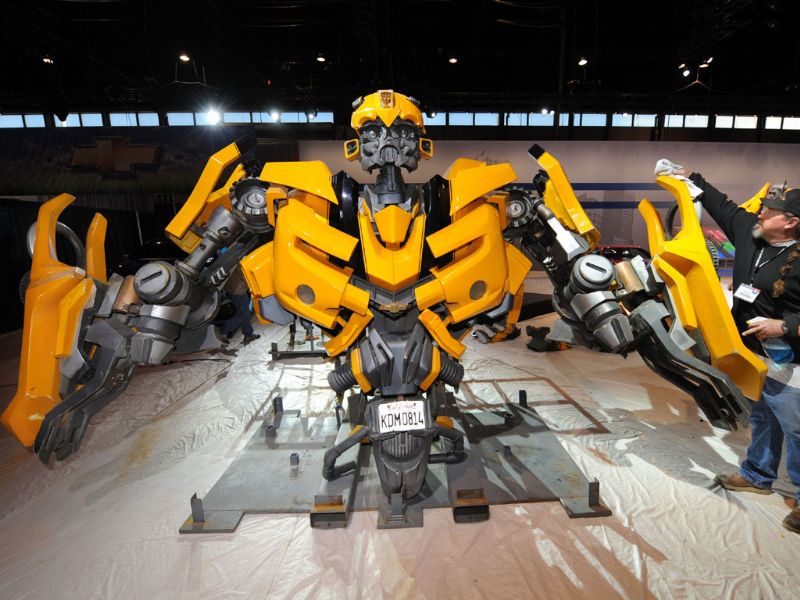 GM y Transformers en Chicago