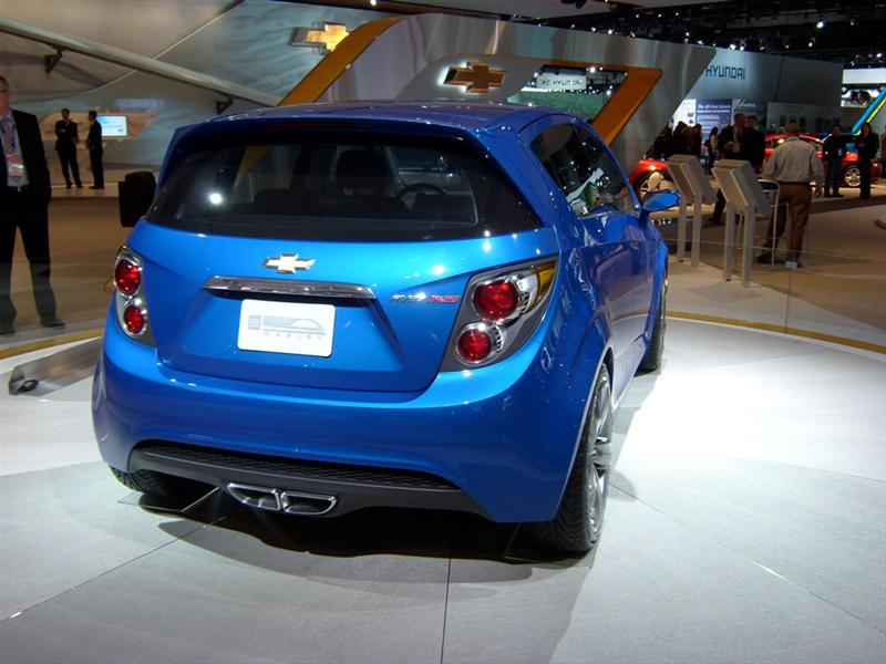 Chevrolet Aveo RS Concept en Detroit 2010