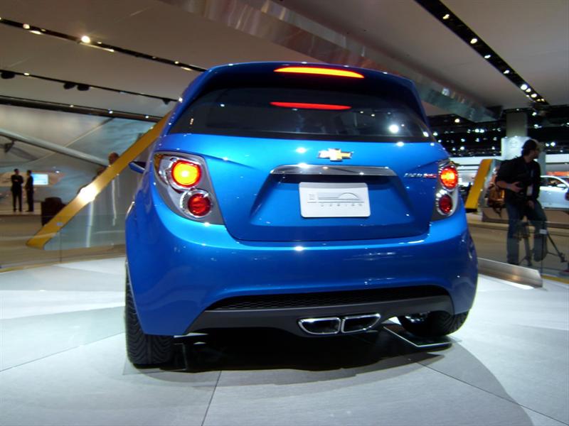 Chevrolet Aveo RS Concept en Detroit 2010