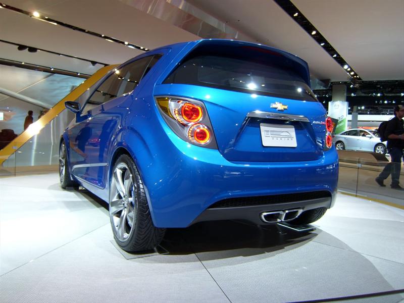 Chevrolet Aveo RS Concept en Detroit 2010