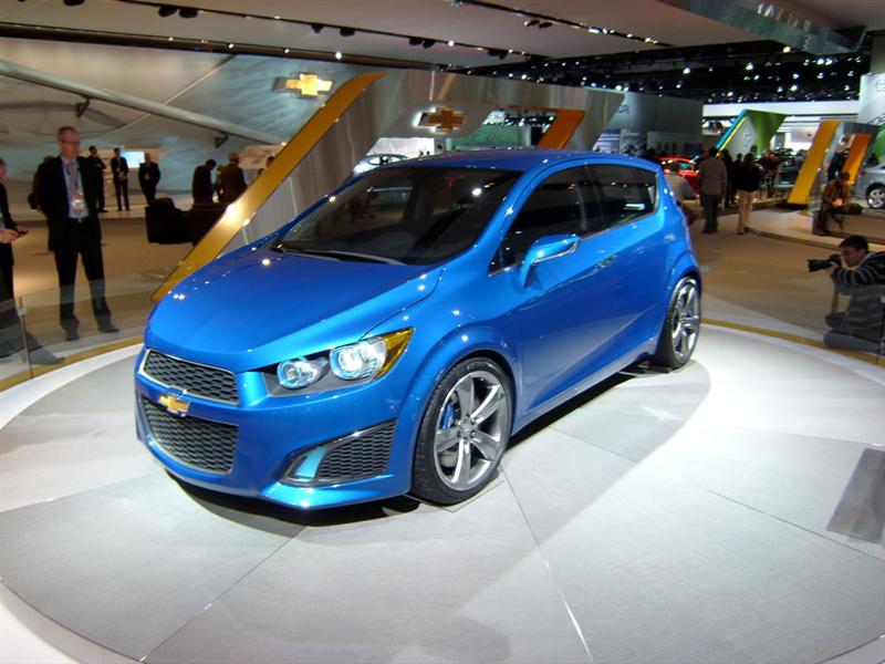 Chevrolet Aveo RS Concept en Detroit 2010