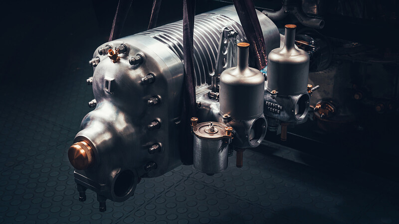 Bentley Blower Continuation - Fabricación