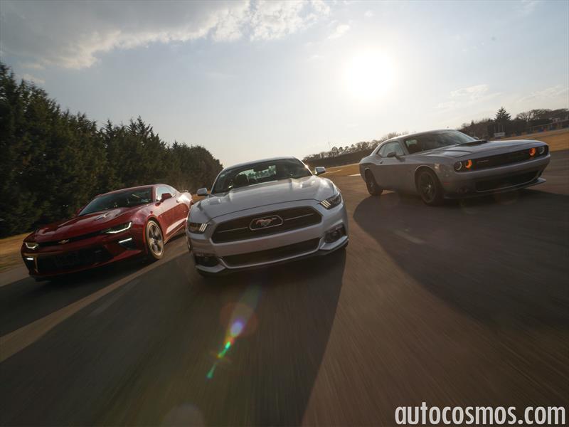 Comparativa: Mustang vs Camaro vs Challenger