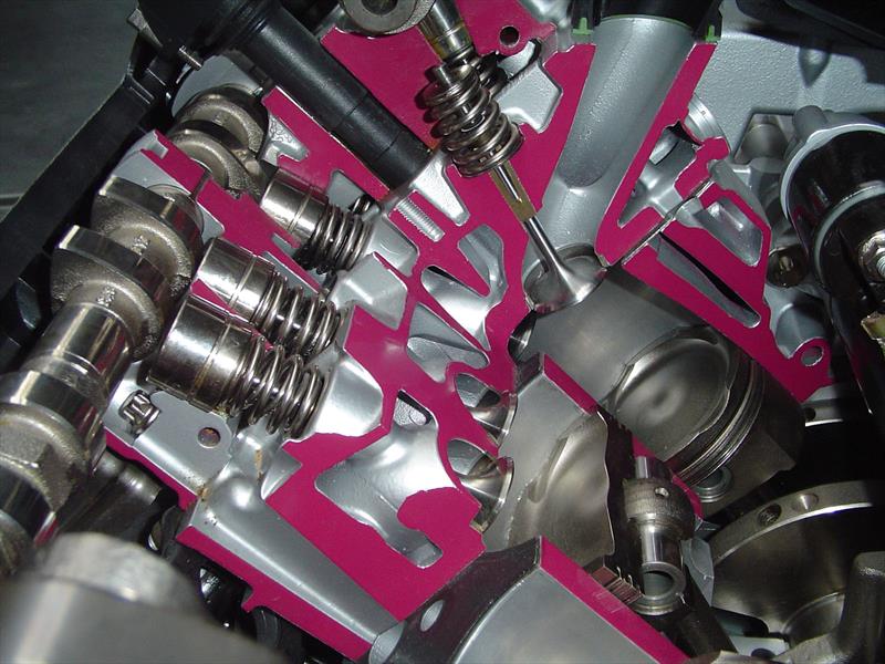 Cámara de combustión de motor de Ciclo Otto