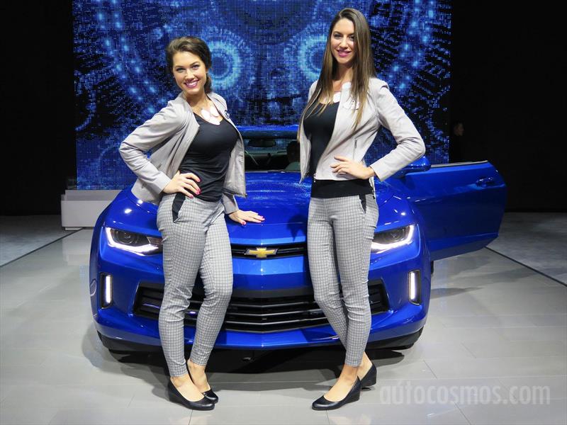 Las chicas del Salón de Detroit 2016