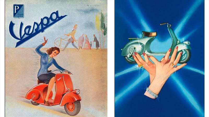 La historia de Vespa