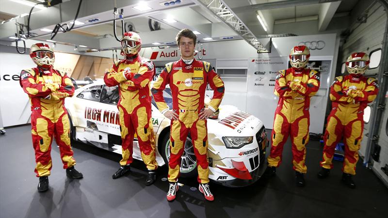 Audi DTM Racing Team se viste de Iron Man