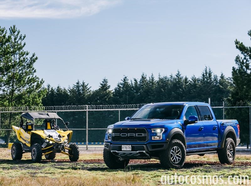 Ford F-150 Raptor 2017 y Yamaha YXZ 1000 R